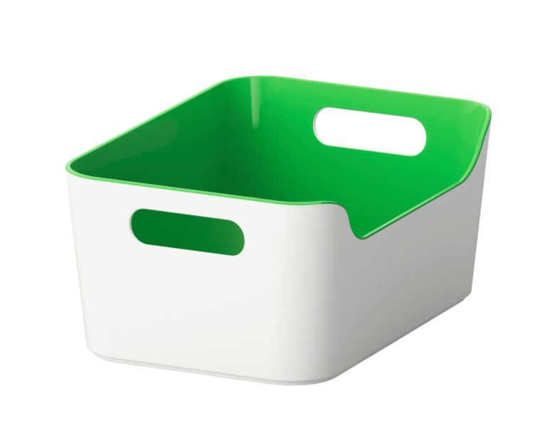 Ikea Variera storage box in 3 colors for $3 each