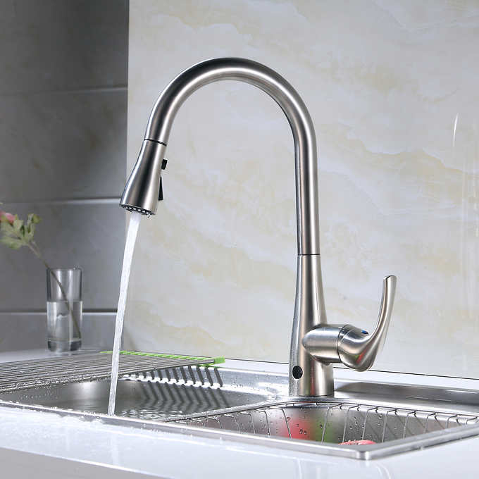 Costco members: Flow motion-activated pull-down kitchen faucet by Bio Bidet for $120