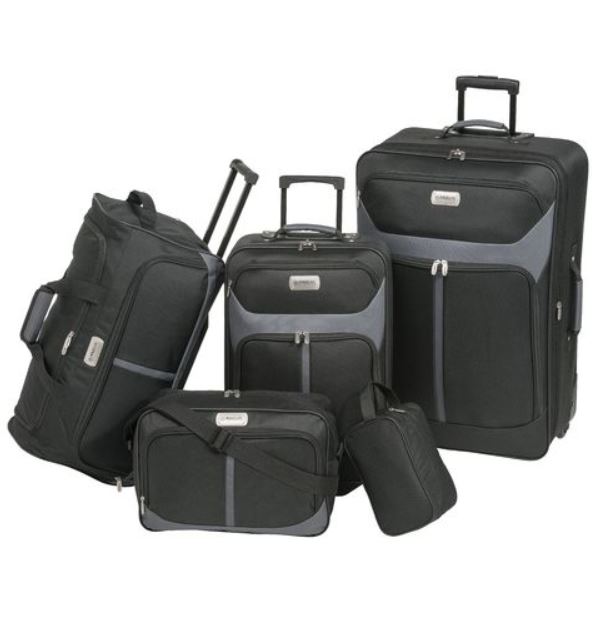 Magellan Outdoors 5-piece luggage set for $40, free shipping - Clark Deals