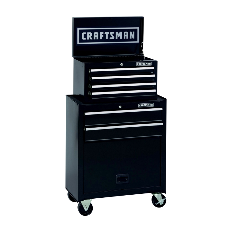Craftsman 6-drawer rolling tool cabinet for $129