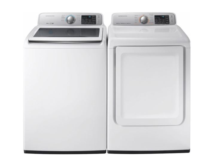 Today only: Samsung 7.4 cu. ft. electric dryer or 4.5 cu. ft. top load washer for $499 each