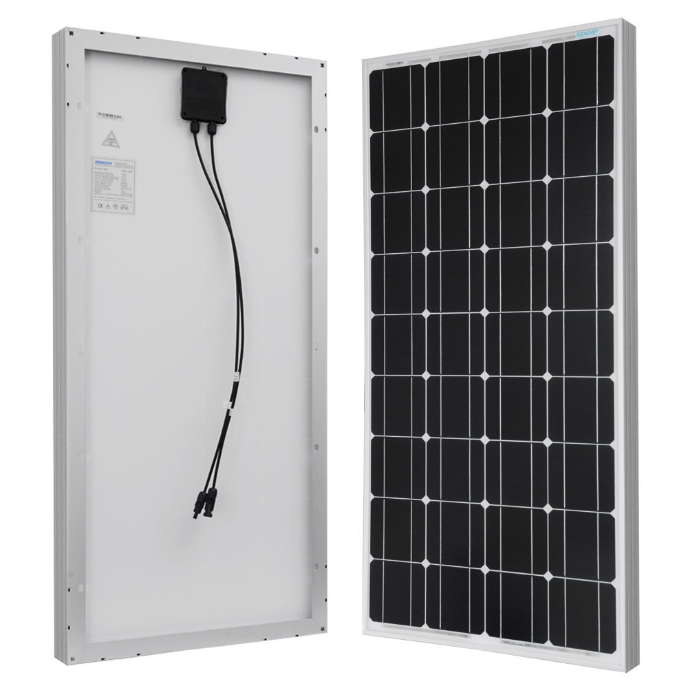 Today only: Renogy 100-watt 12-volt monocrystalline solar panel for $99