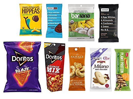 Amazon Prime snack sample box