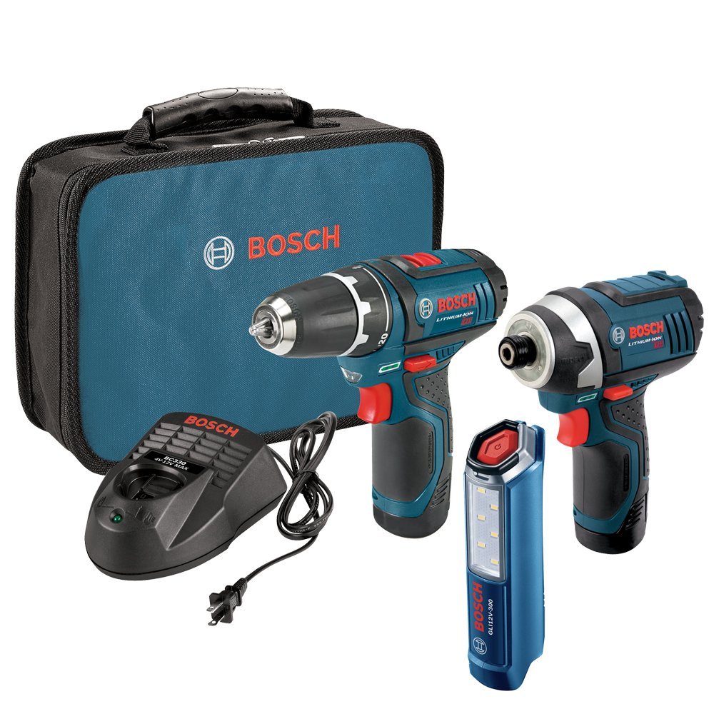 Today only: Bosch 12V 2-tool combo kit with 2 batteries for $129