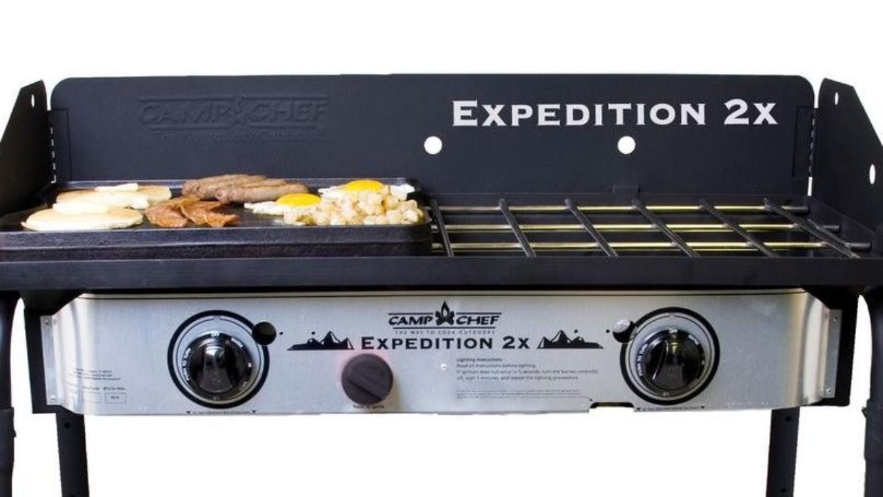 Camp Chef Expedition 2X 2-Burner Propane Gas Grill in Silver YK60LWC12 -  The Home Depot