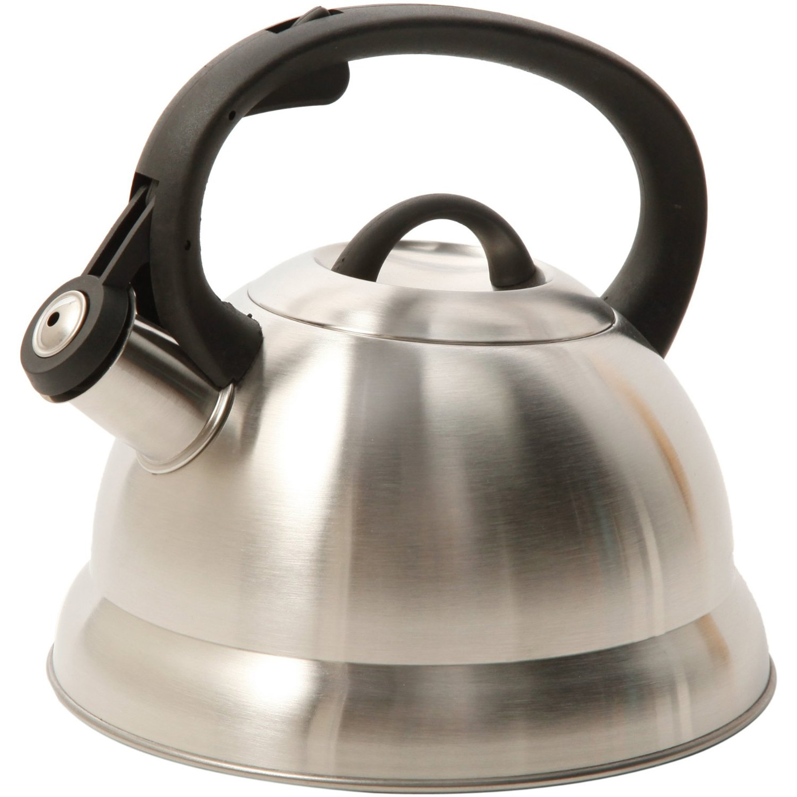 Mr. Coffee Flintshire 1.75-qt stainless steel whistling tea kettler for $6
