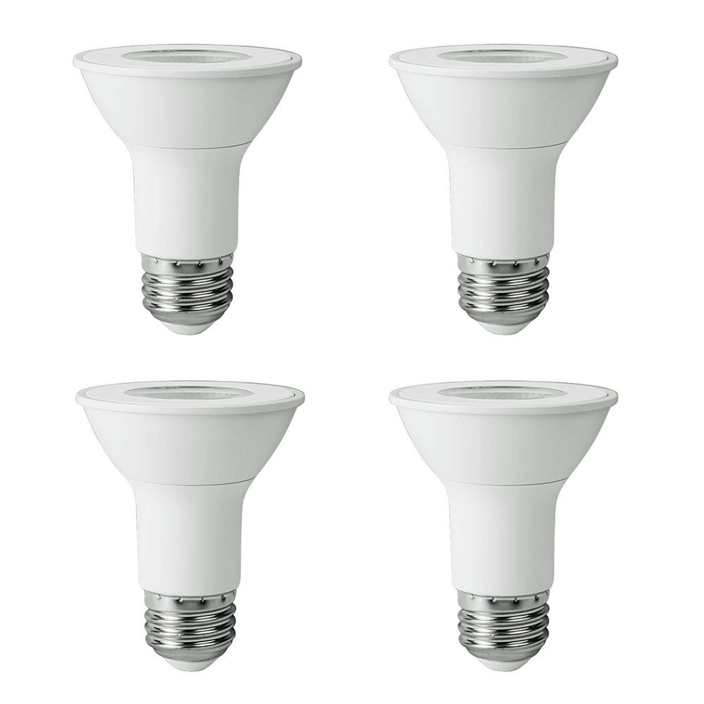 4-pack EcoSmart 50-watt equivalent LED flood light bulbs for $6