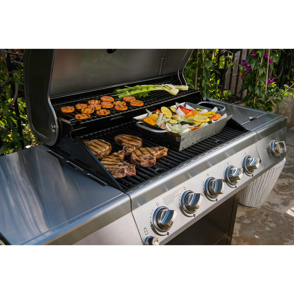 Nexgrill 5-burner propane gas grill for $150 at The Home Depot