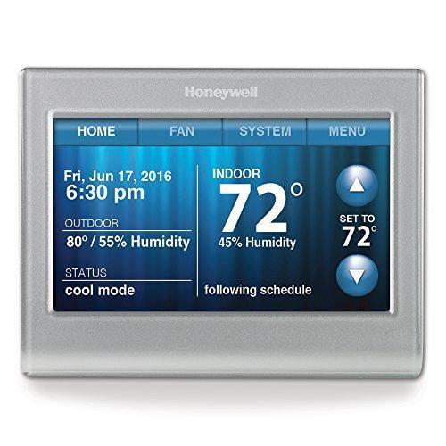 Honeywell smart Wi-Fi 7-day programmable color touch thermostat for $120