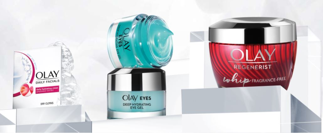 FREE sample of Olay Regenerist Whips plus Deep Hydrating eye gel & Daily Facial cleansing cloths