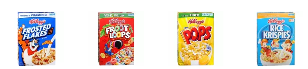 Get two boxes of Kellogg’s cereal for $3