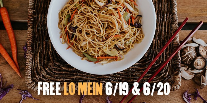 Buy one, get one FREE Lo Mein at P. F. Chang’s