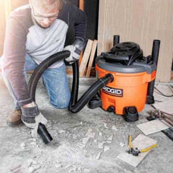 RIGID 12 gallon wet/dry vac with tumbler only $50 at The Home Depot