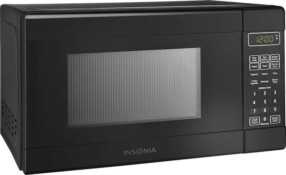 Insignia 0.7-cu ft compact microwave for $40