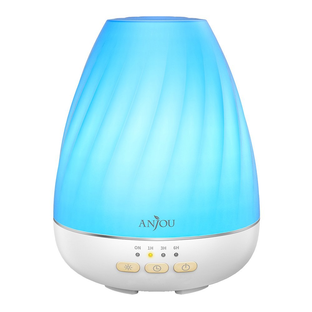 Anjou essential oil diffuser aromatherapy cool mist humidifier for $9