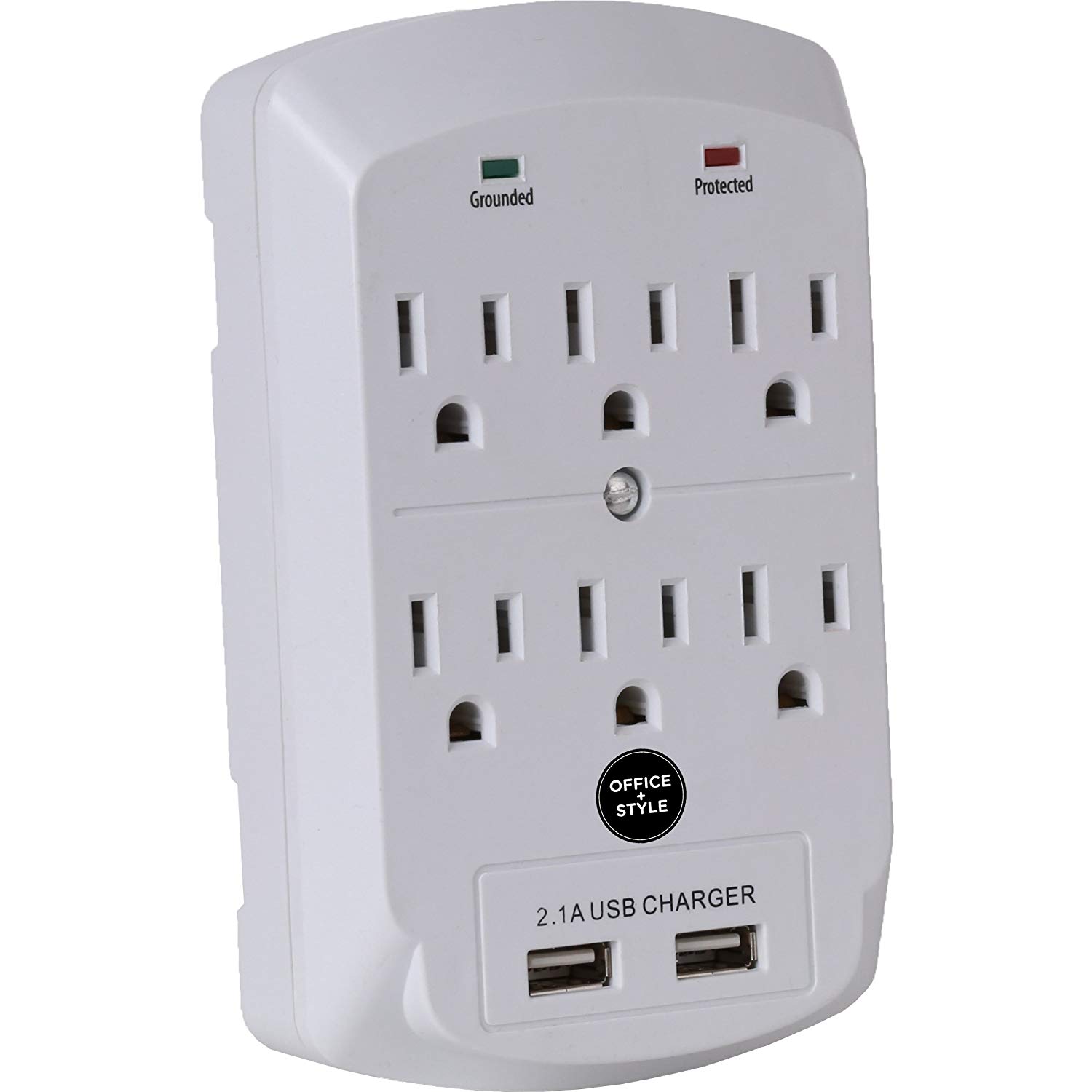 Today only: 4-pack 6-outlet surge protectors with 2 USB ports for $29 shipped