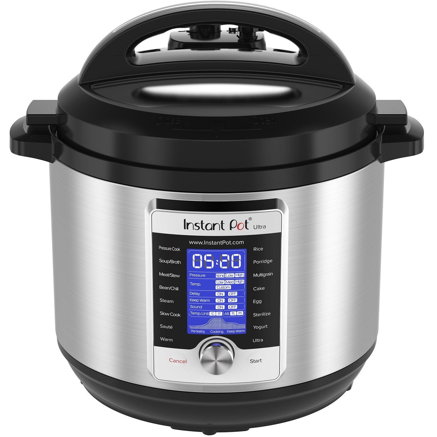 Instant Pot Ultra 8-qt 10-in-1 multi-use programmable pressure cooker for $100