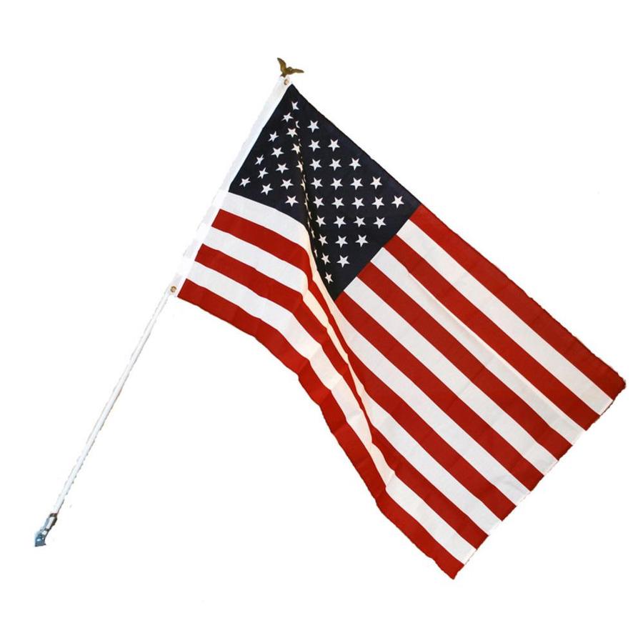 Ends today! American flag with mounting kit for $7