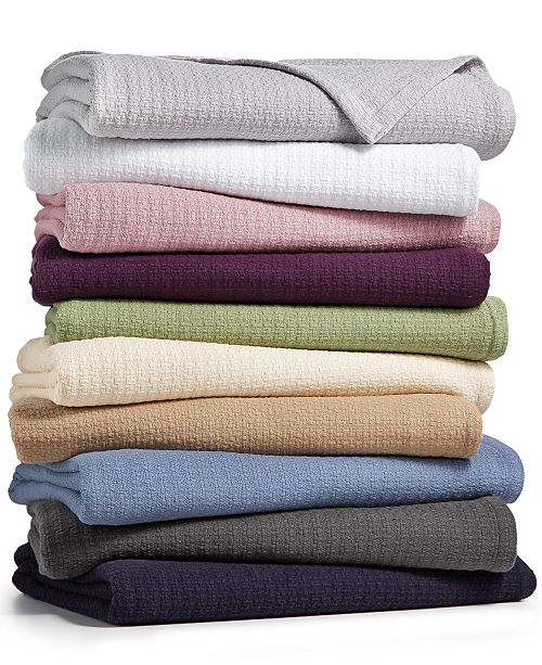 Lauren Ralph Lauren classic 100% cotton blankets from $18