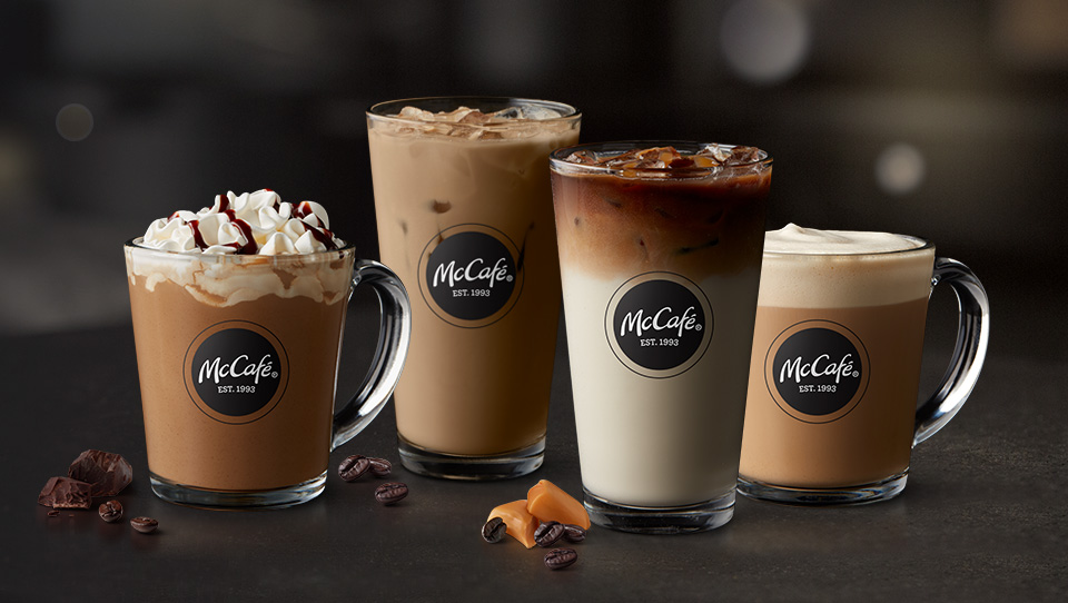 Buy one medium or large McCafé, get one for $0.01