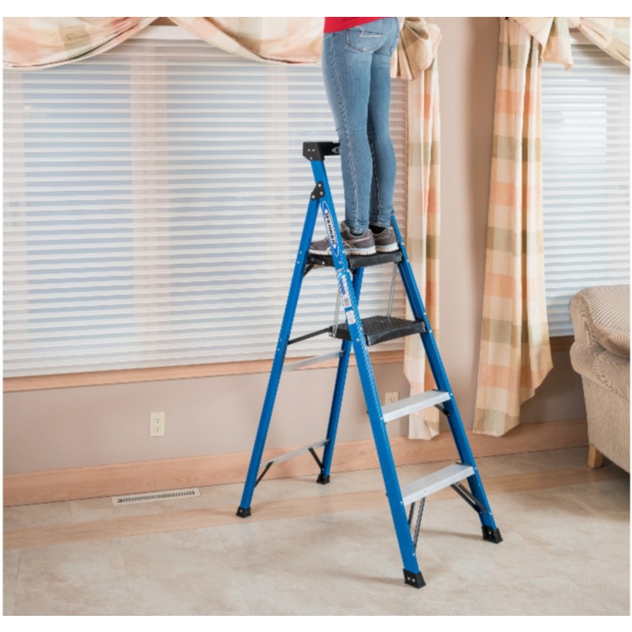 Today only: Werner fiberglass type 1 250-lb step ladder for $49