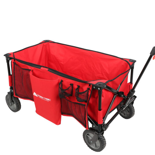 Folding sport wagon with removable bed for $40