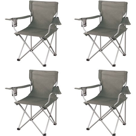 Set of 4 Ozark Trail outdoor folding chairs for $19