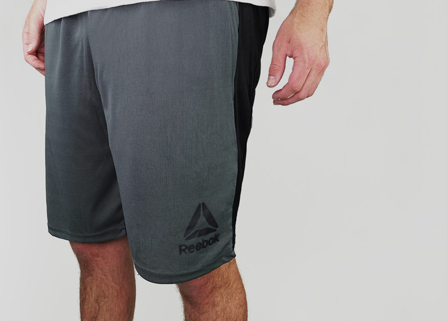 Reebok men’s Contrast shorts for $9, free shipping