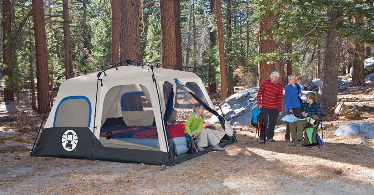 Today only: Coleman 8-person instant tent for $140