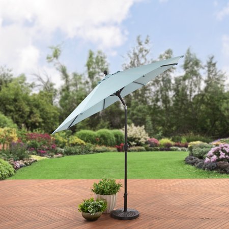 Better Homes and Gardens 9-ft aluminum umbrella for $40