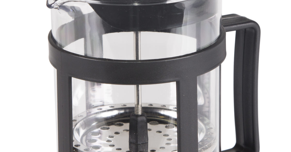Stansport 278 black French coffee press for $9
