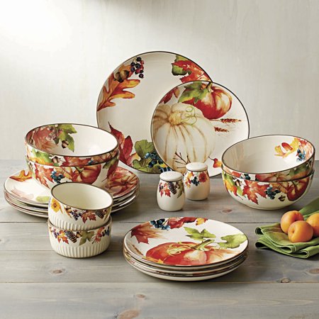 7 great deals on fall-themed dinnerware at Walmart