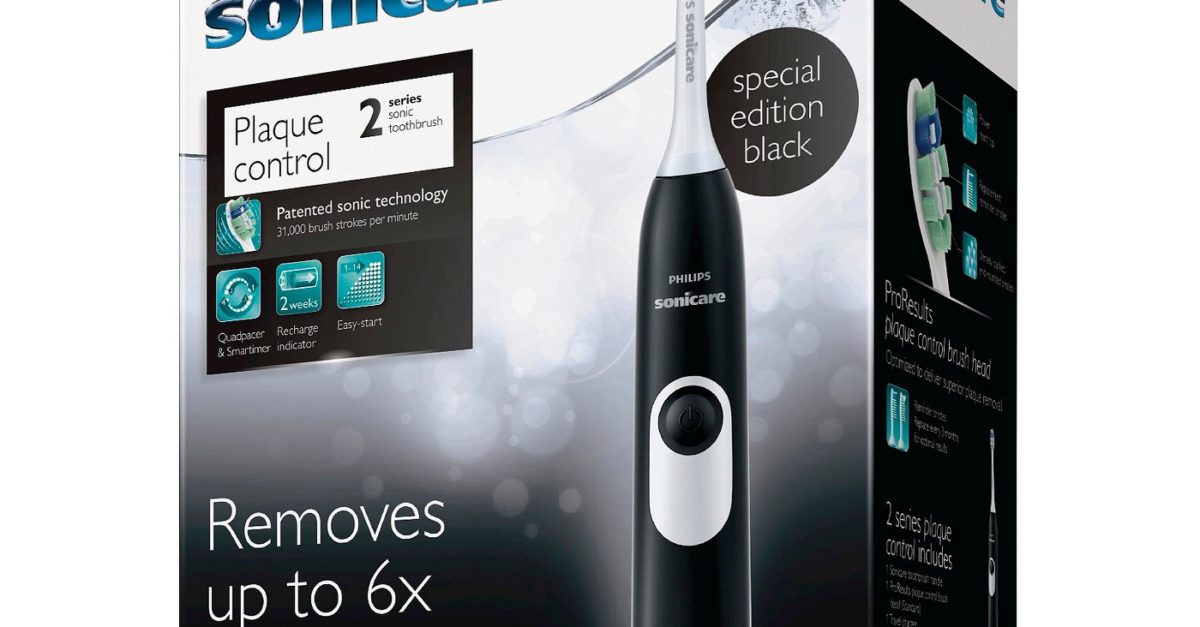 Philips Sonicare 2 series plaque control rechargeable electric toothbrush for $20