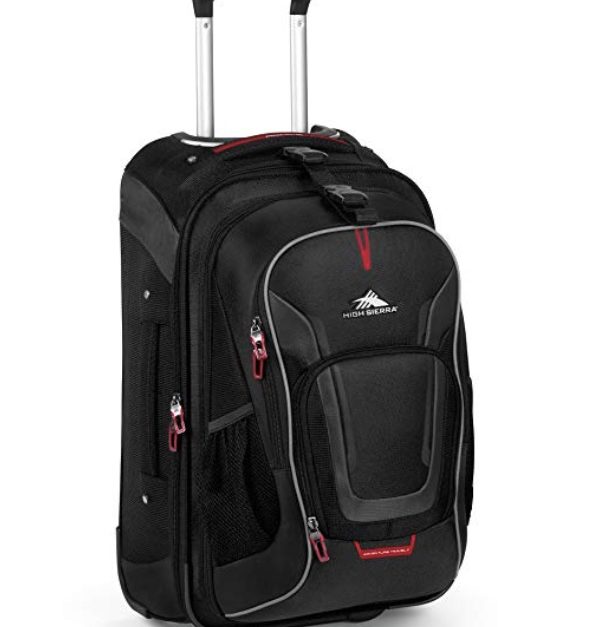 High Sierra AT7 carry-on wheeled backpack with removable daypack for $59, free shipping