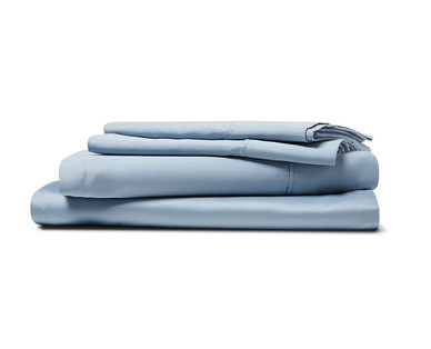 Ends soon! Huntington Home queen or king cotton sheet set for $25 at Aldi