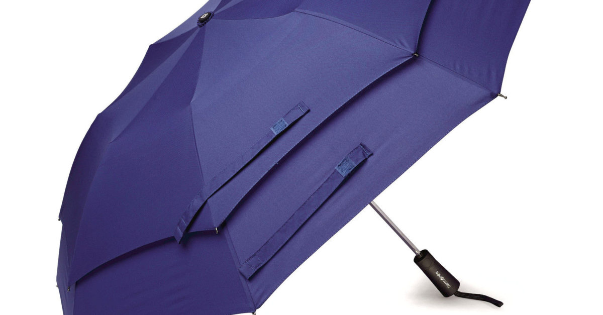 Samsonite windguard auto open umbrella for $15, free shipping