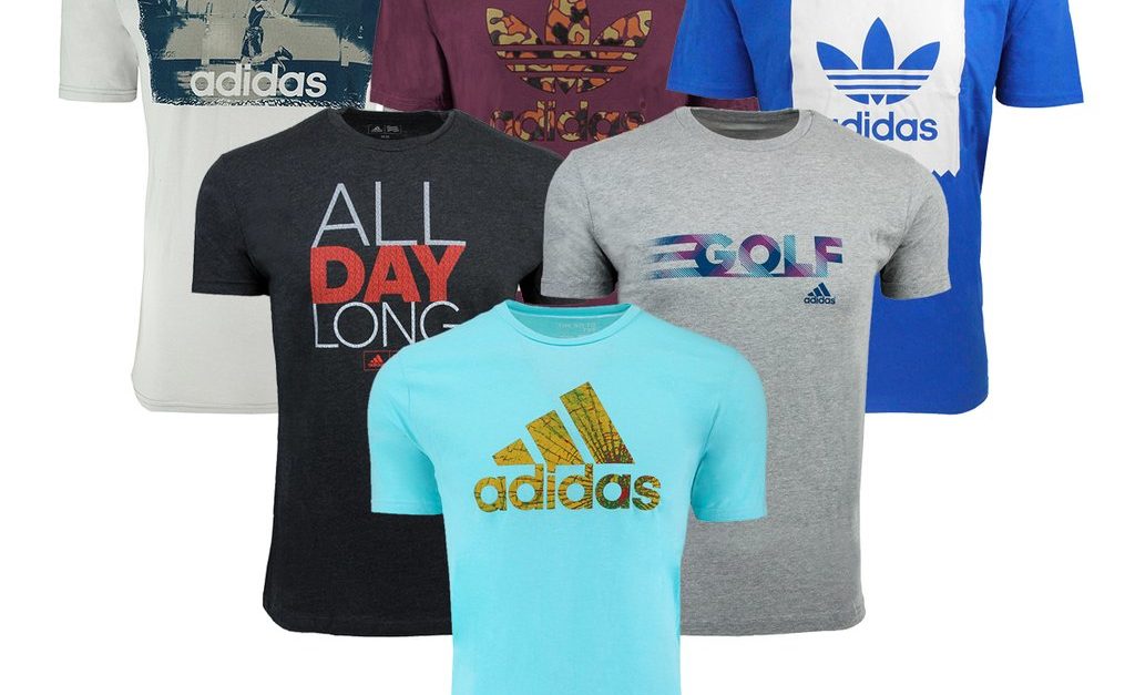 3-pack Adidas men’s mystery t-shirts for $27