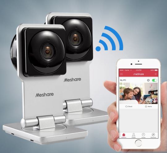 Today only: 2-pack Zmodo MeShare 720P Wi-Fi cameras for $45 shipped