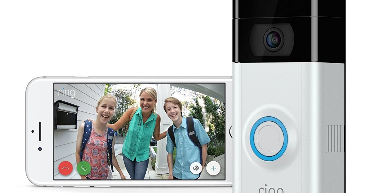 Ring Video Doorbell 2 with night vision (refurbished) for $90
