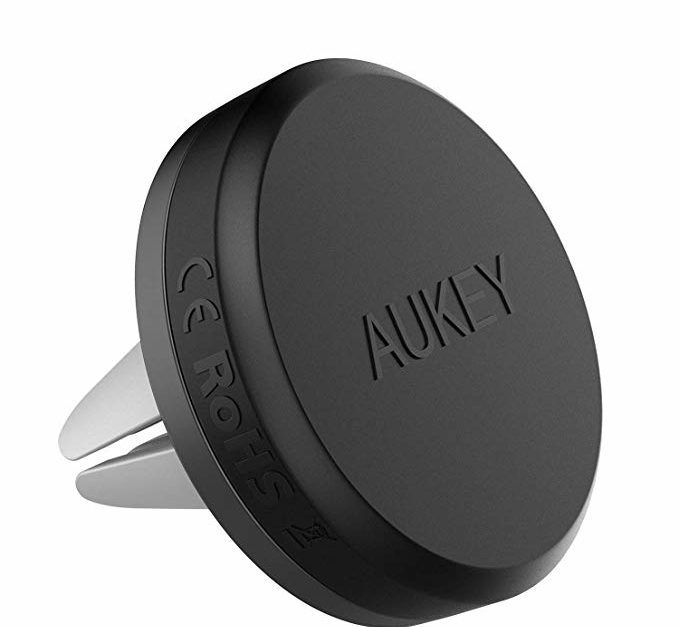 Aukey firm grip magnetic air vent car mount for $4