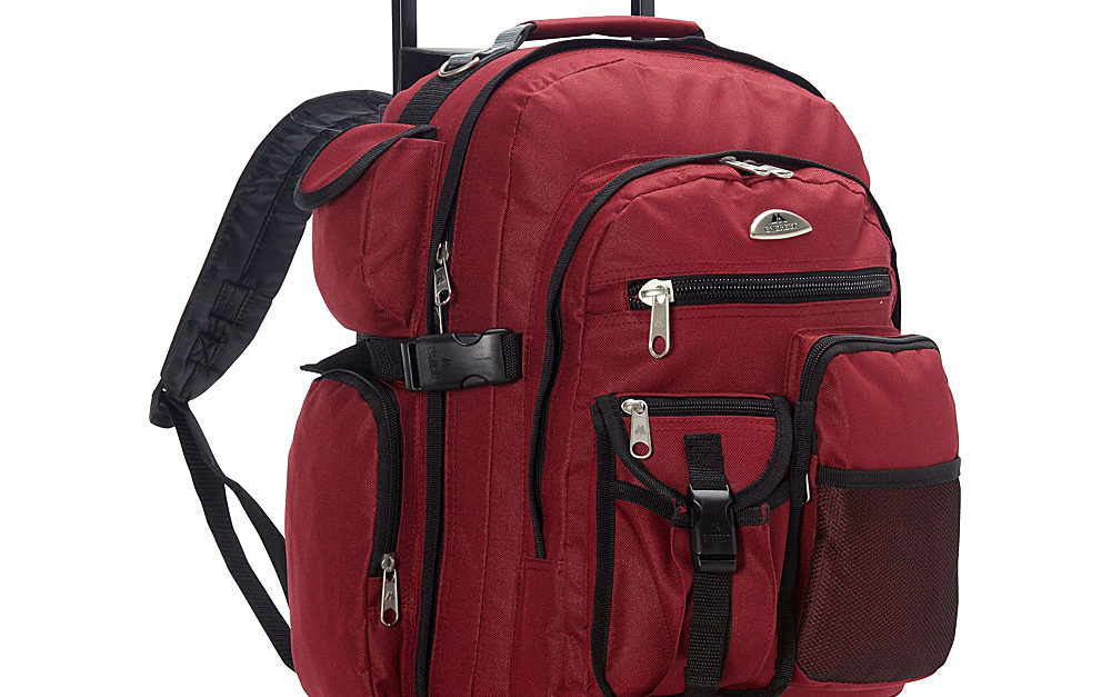Everest deluxe wheeled backpack for $33, free shipping