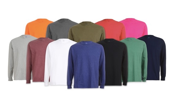 Today only: 6-pack FOTL men’s long sleeve tees for $25