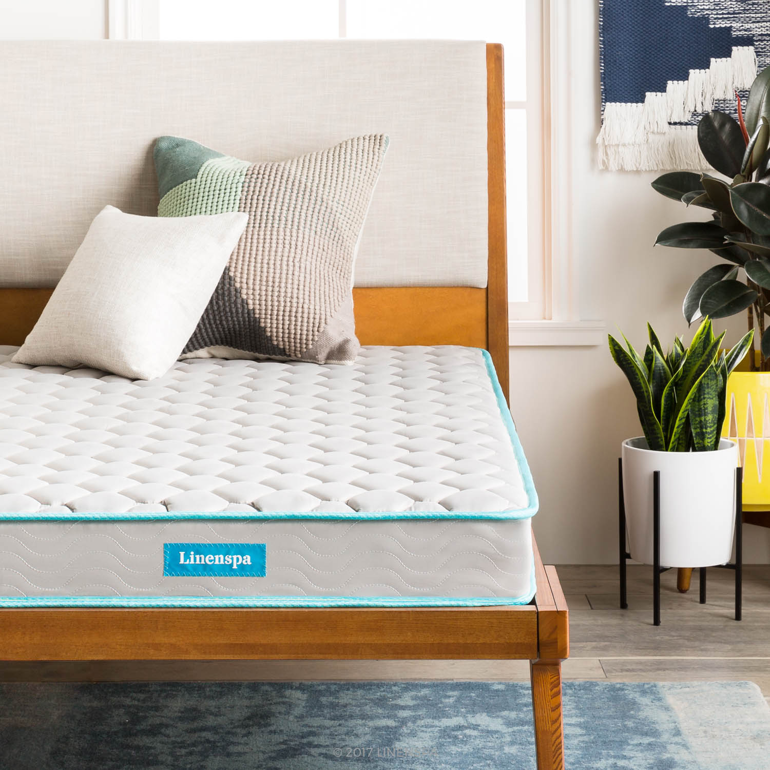 Linenspa 6″ Innerspring mattress-in-a-box from $66
