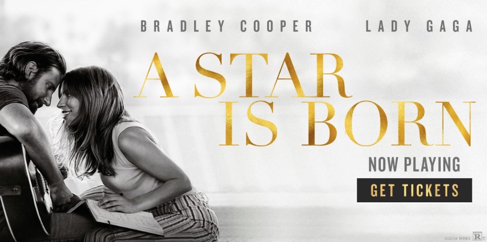 Save $5 on A Star Is Born movie ticket