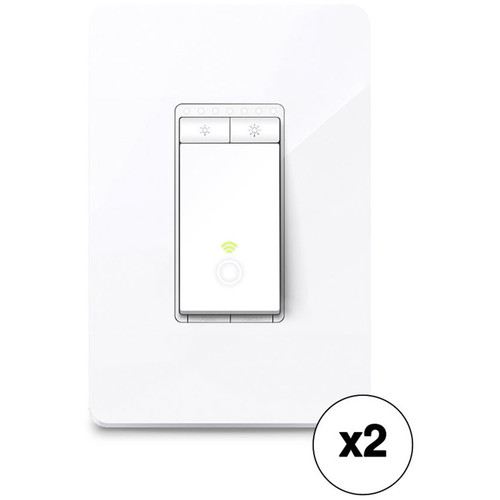 Today only: TP-Link 2-pack smart Wi-Fi light switch with dimmer for $70