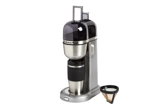 KitchenAid personal coffee maker and 18-oz. thermal mug set for $30