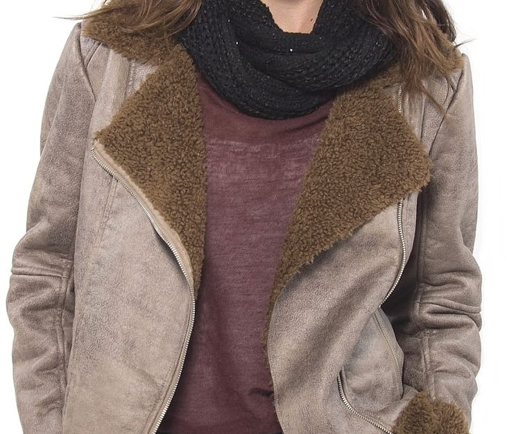 Alpine Swiss Eva women’s faux shearling coat for $14