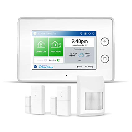 Samsung SmartThings ADT wireless home security starter kit for $100