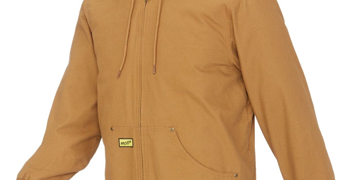 Brazos men’s hooded duck jacket for $40