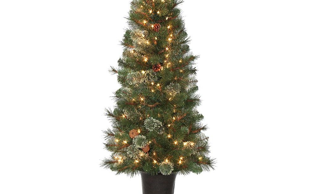 Today only: Artificial Christmas trees from $53 at The Home Depot